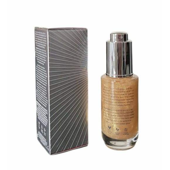 Iconic Glow PUR Illuminating Dry Oil Diamond Powder Antioxidants Face Body 1 oz - Picture 2 of 3